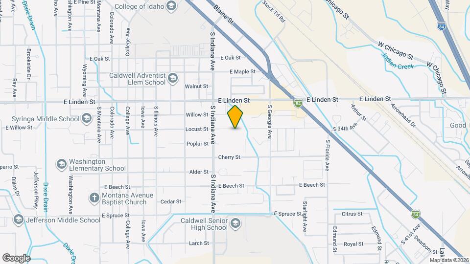2212 Locust St Map and Location Details