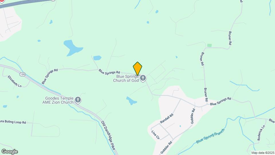 3241 Blue Springs Rd Map and Location Details
