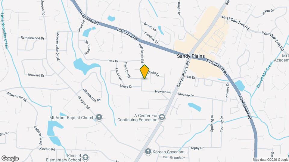 2440 Bob Bettis Rd Map and Location Details