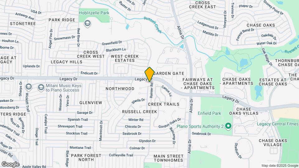 1305 Berkeley Ct Map and Location Details