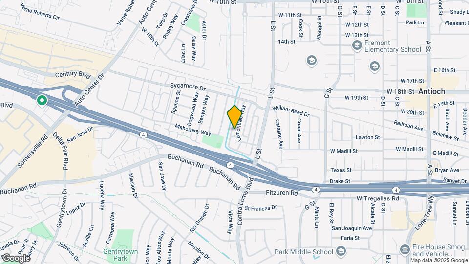 2312 Lemontree Way Map and Location Details