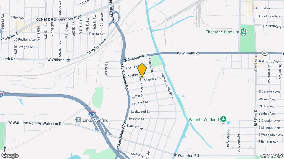 461 Allenford St Map and Location Details
