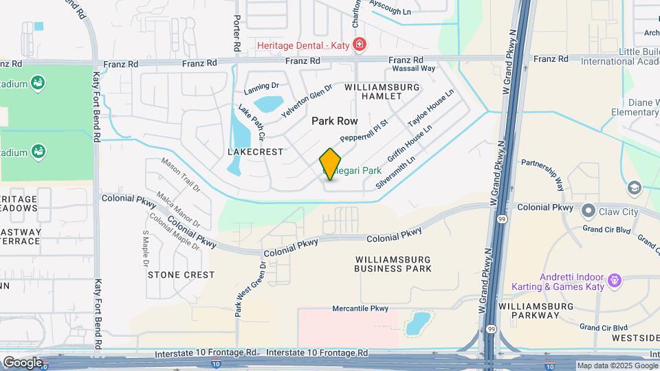 1502 Repiton Way Map and Location Details