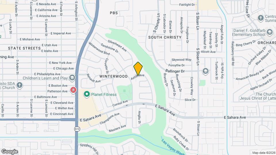 5409 Aston Ave Map and Location Details