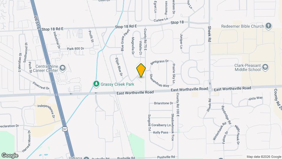 1997 Evergold Cir Map and Location Details