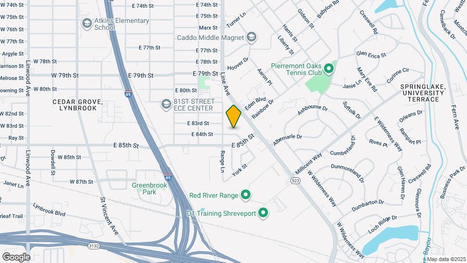 620 E 84th St Map and Location Details