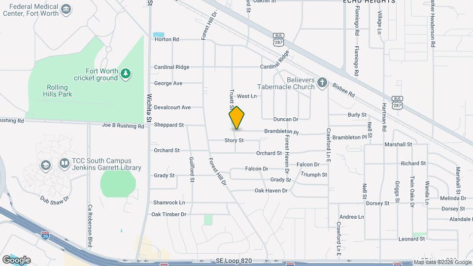 3500 Brambleton Pl Map and Location Details