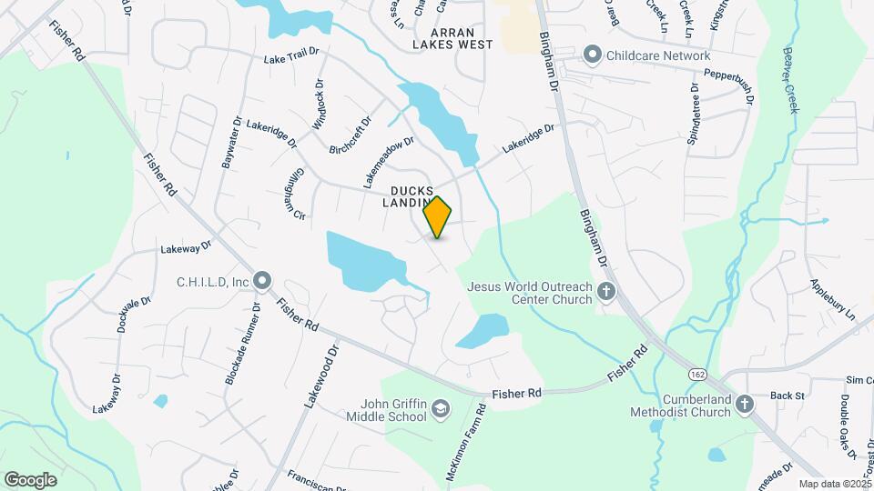 5974 Brookcliff Rd Map and Location Details