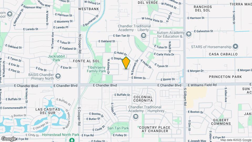 2463 E Detroit Ct Map and Location Details