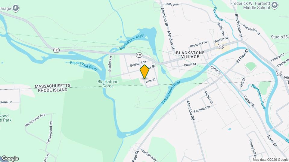 15 Ives St, Unit B Map and Location Details