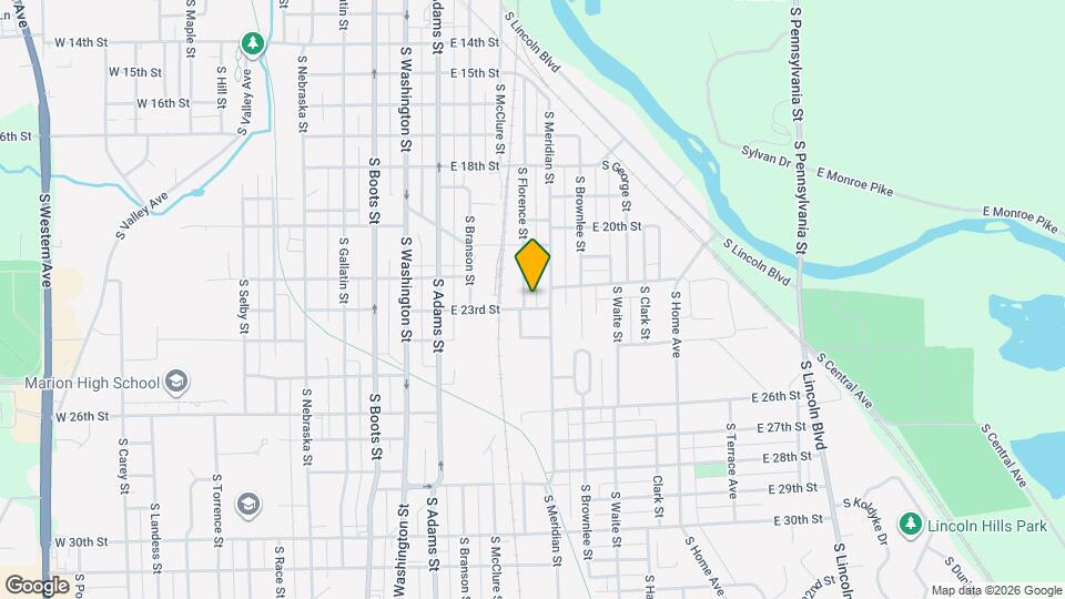 417 E 23rd St Mapa y Detalles de la Ubicación