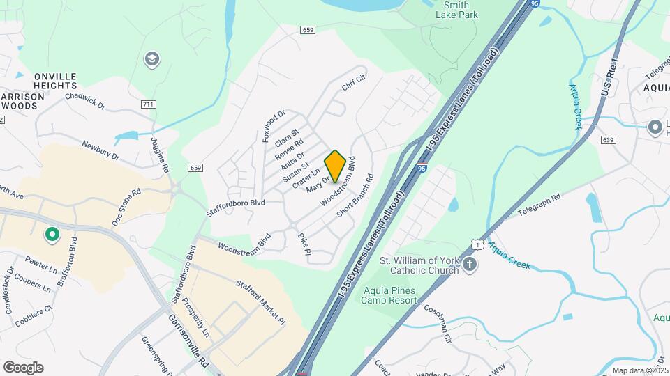 205 Woodstream Blvd Mapa y Detalles de la Ubicación