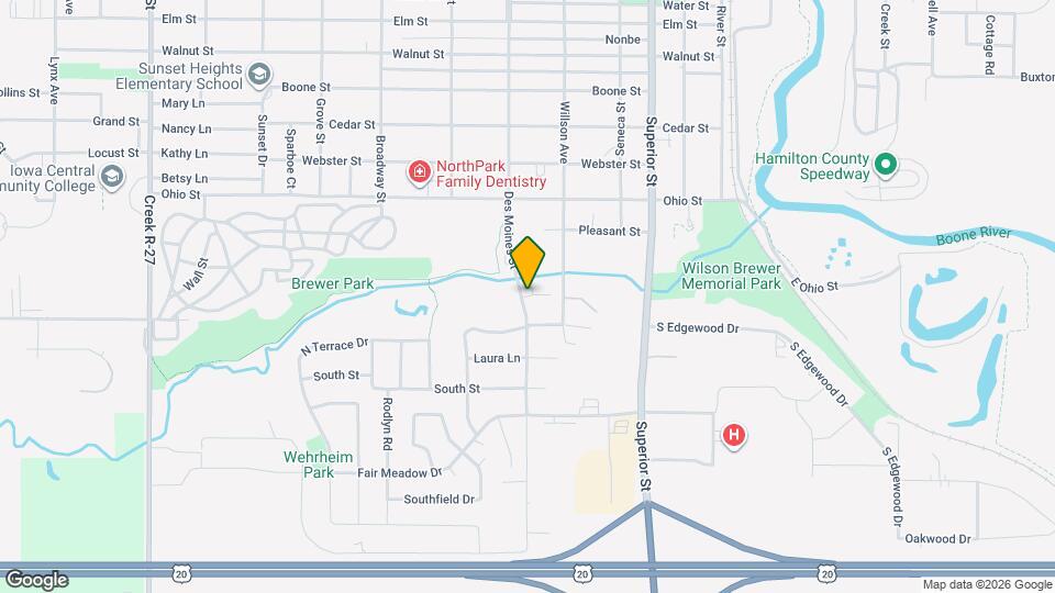 1930 Des Moines St Map and Location Details