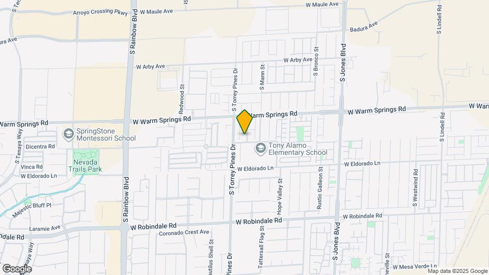 7379 Lagoon Blue St Map and Location Details