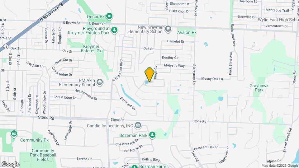 1105 Pheasant Xing Map and Location Details