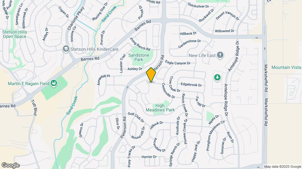 7104 Ash Creek Heights Map and Location Details