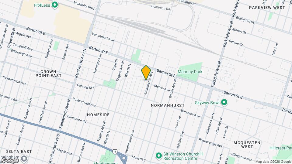 289 Strathearne Ave Map and Location Details