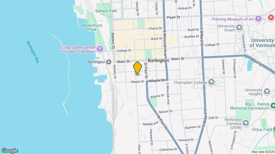 188 Pine St Mapa y Detalles de la Ubicación