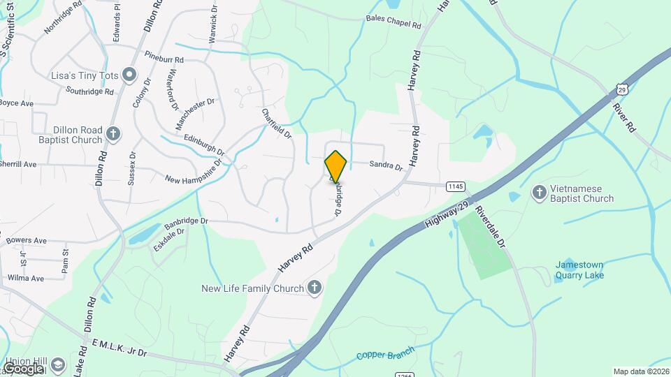 4065 Banbridge Dr Mapa y Detalles de la Ubicación