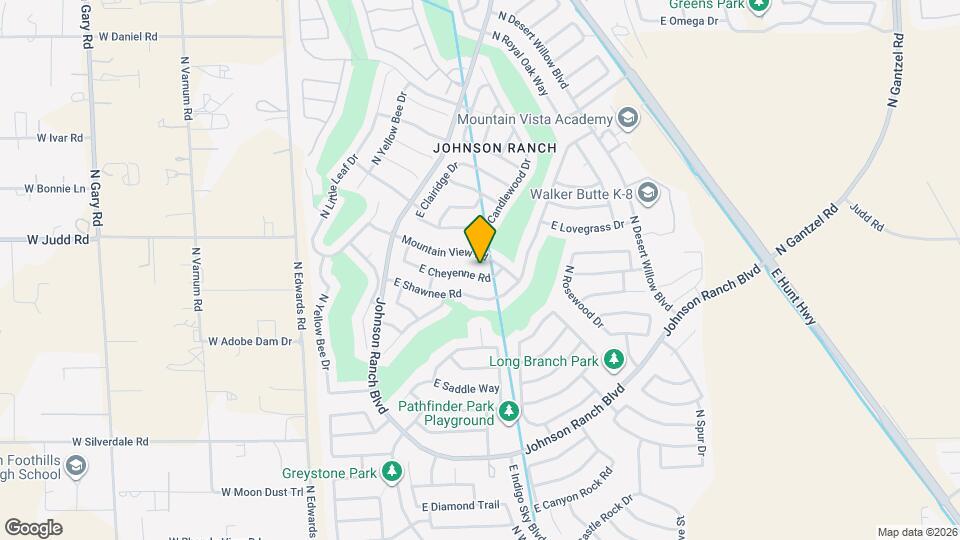 442 E Cheyenne Rd Mapa y Detalles de la Ubicación