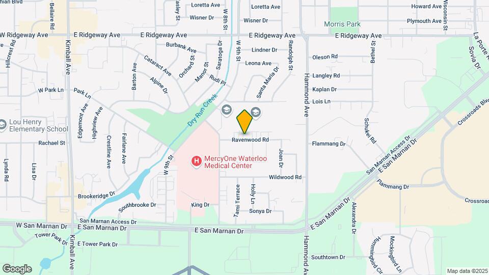 1209 Ravenwood Rd Map and Location Details