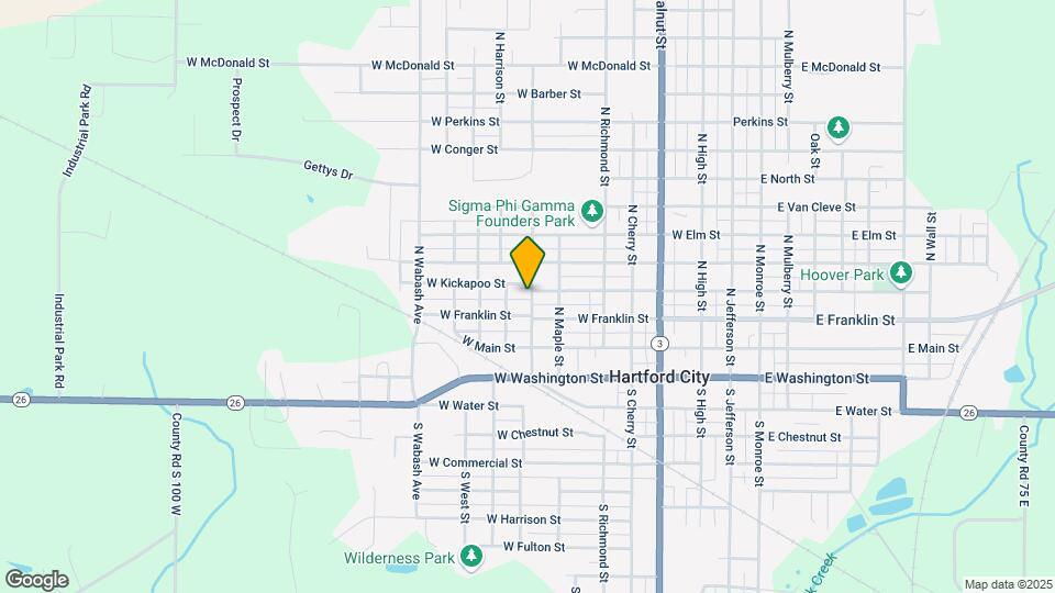 315 N Werber St Map and Location Details