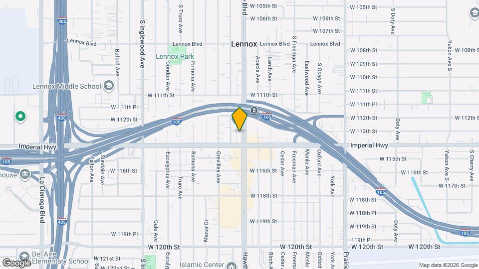 11311 Hawthorne Blvd, Unit 12 Map and Location Details