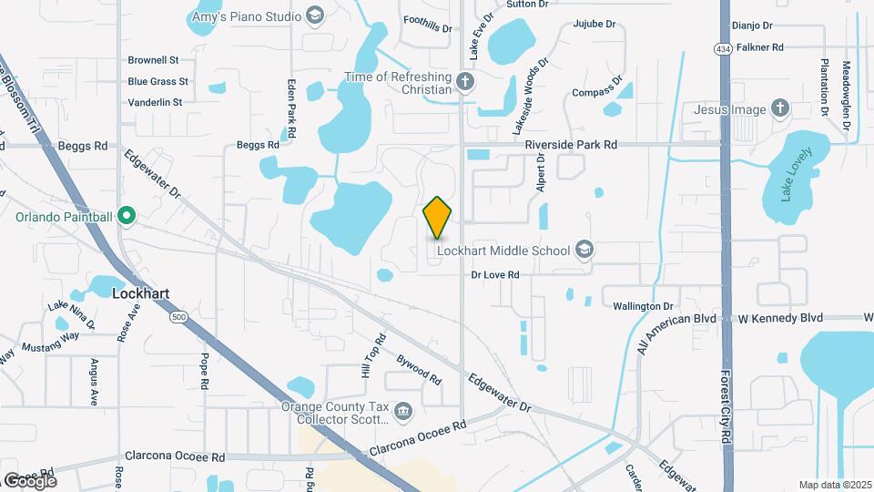 6728 Magnolia Pointe Cir Map and Location Details