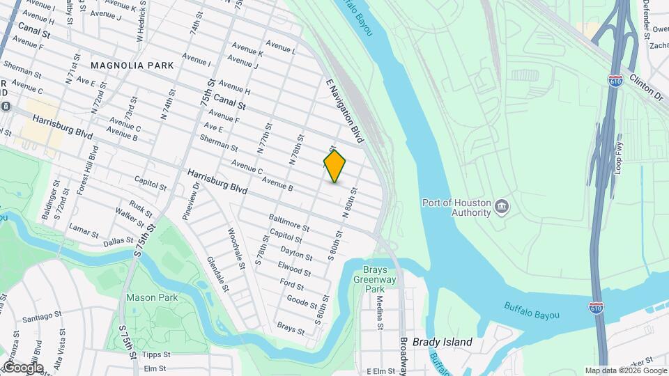 7922 Sherman St Map and Location Details