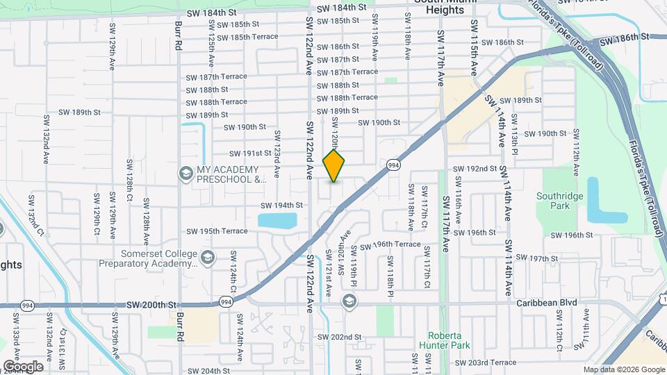 19251 SW 121st Ave Map and Location Details