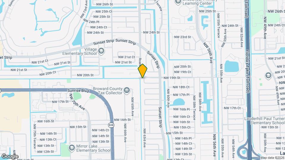 1871 NW 63rd Ave Map and Location Details