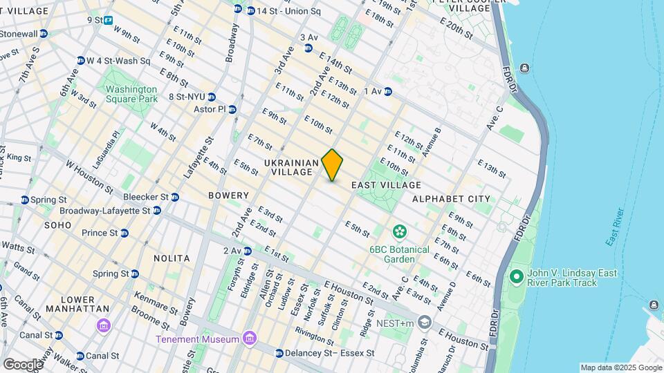 106 E 7th St Mapa y Detalles de la Ubicación