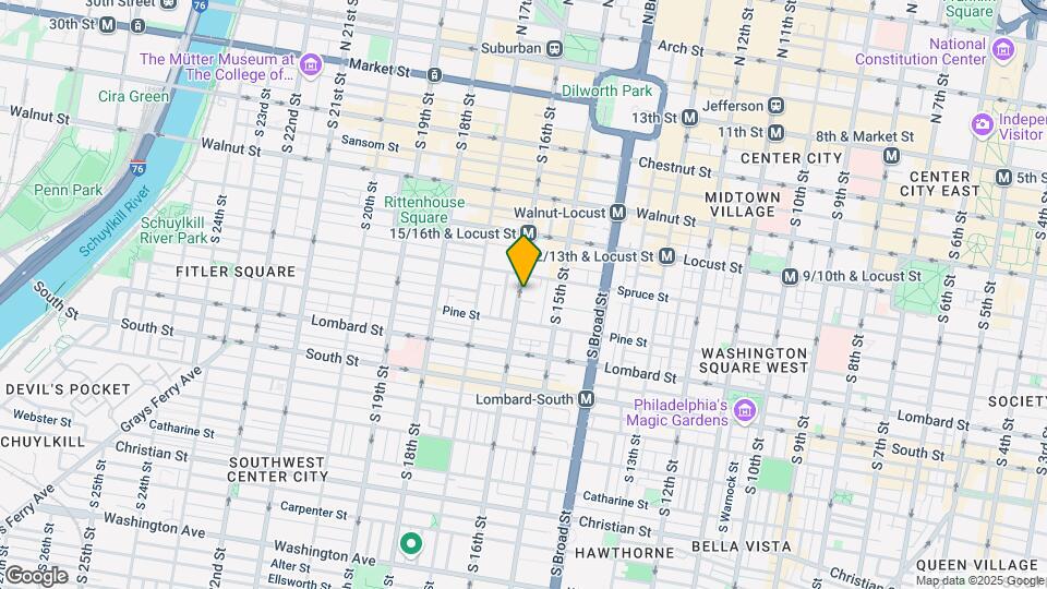 317 S 16th St Map and Location Details