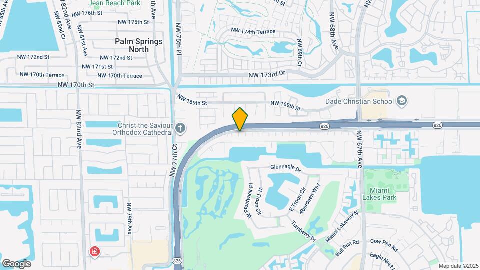 16615 NW 73rd Ct Map and Location Details