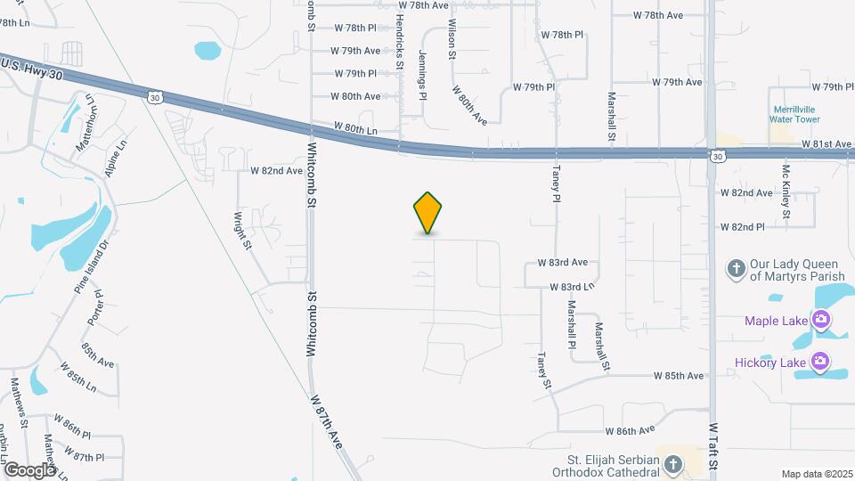 3121 W 82nd Pl Map and Location Details