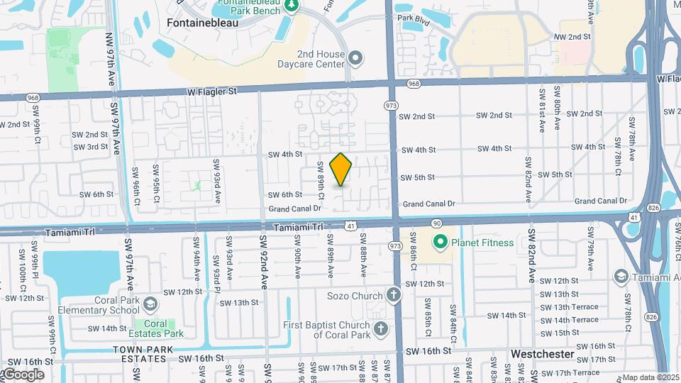 8900 SW 5th Terrace Map and Location Details