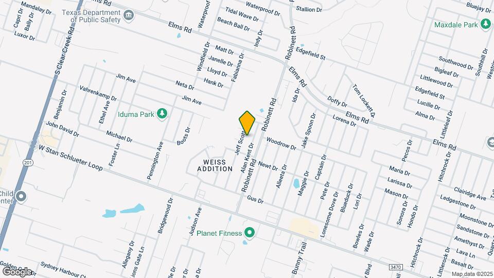 4201 Alan Kent Dr Map and Location Details