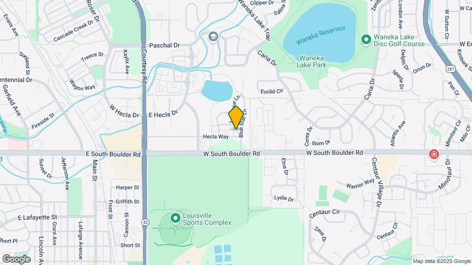 1585 Hecla Way Map and Location Details