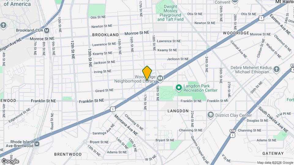 2909 17th St NE, Unit Unit 102 Map and Location Details