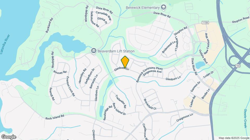 9819 Glenburn Ln, Unit 9819 Map and Location Details