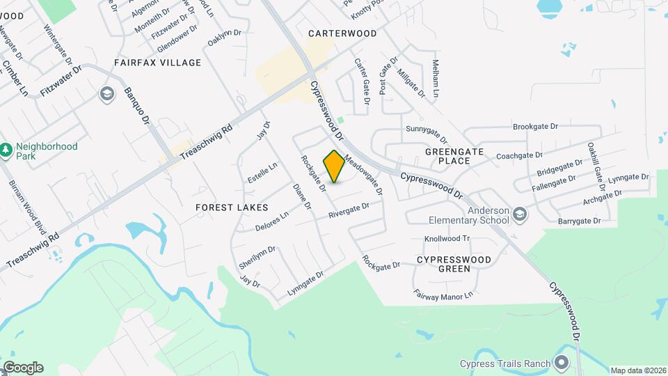 5502 Circlegate Dr Map and Location Details