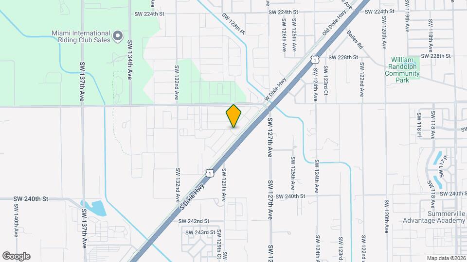 12773 SW 234th Ter Map and Location Details