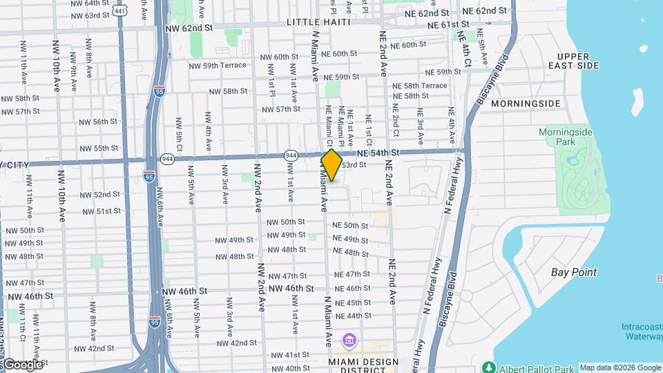 21 NE 52nd St Map and Location Details