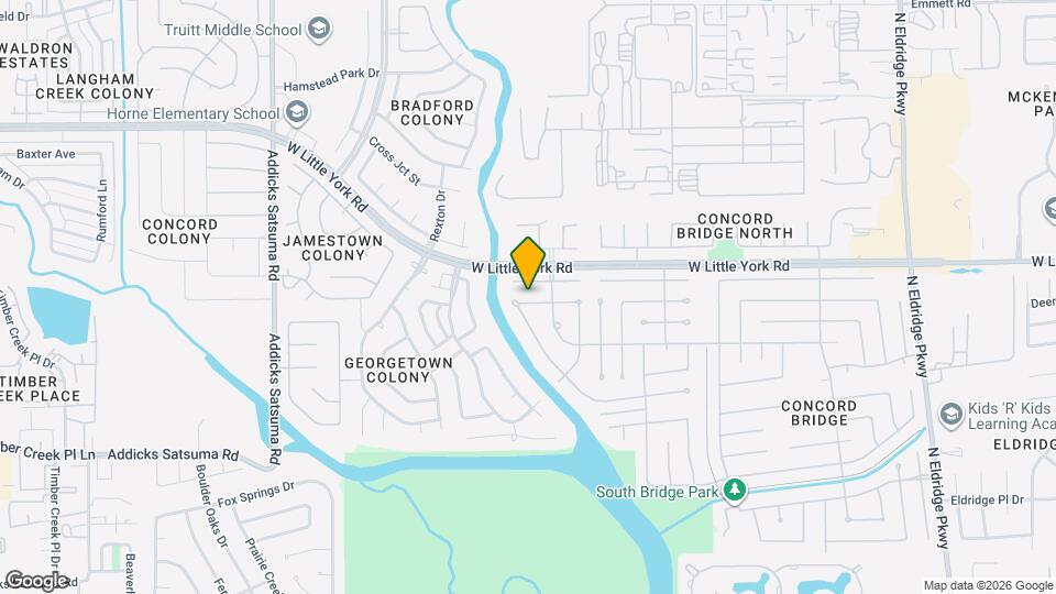 14018 Danton Falls Dr Map and Location Details