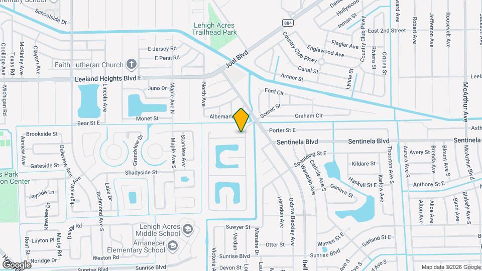 745 Evening Shade Ln Mapa y Detalles de la Ubicación