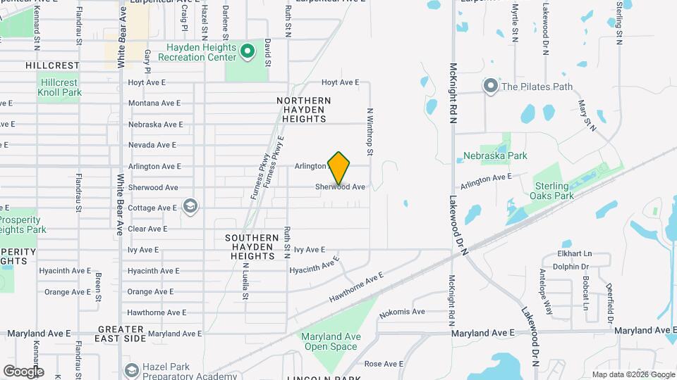 2098 Sherwood Ave Map and Location Details