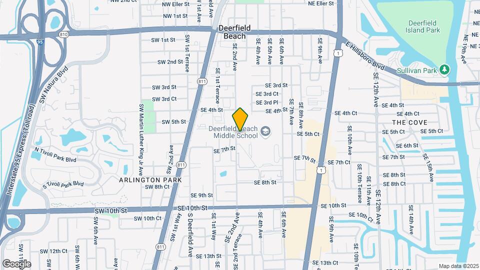 600 SE 2nd Ave, Unit K4 Map and Location Details