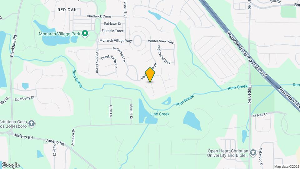 1583 Thornwick Trace Map and Location Details