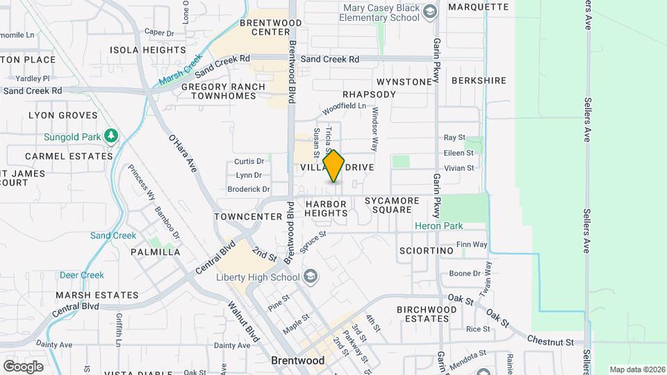 1019 Sycamore Ln Map and Location Details