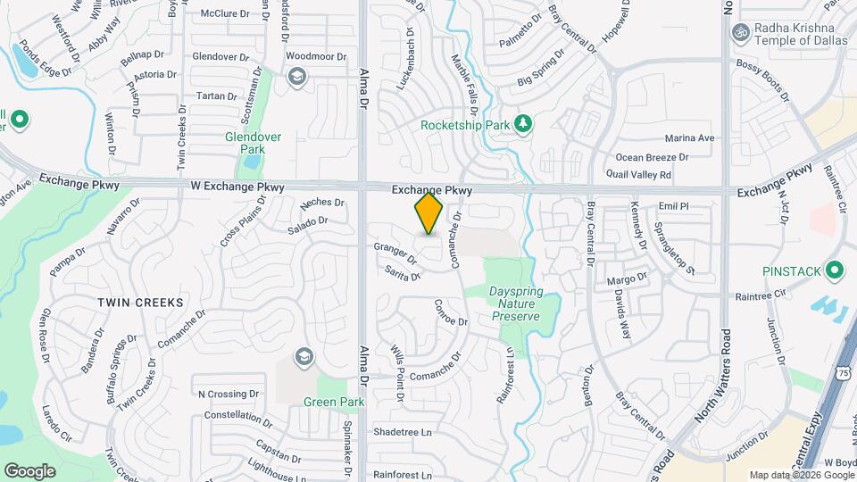 1206 Quinlan Dr Map and Location Details